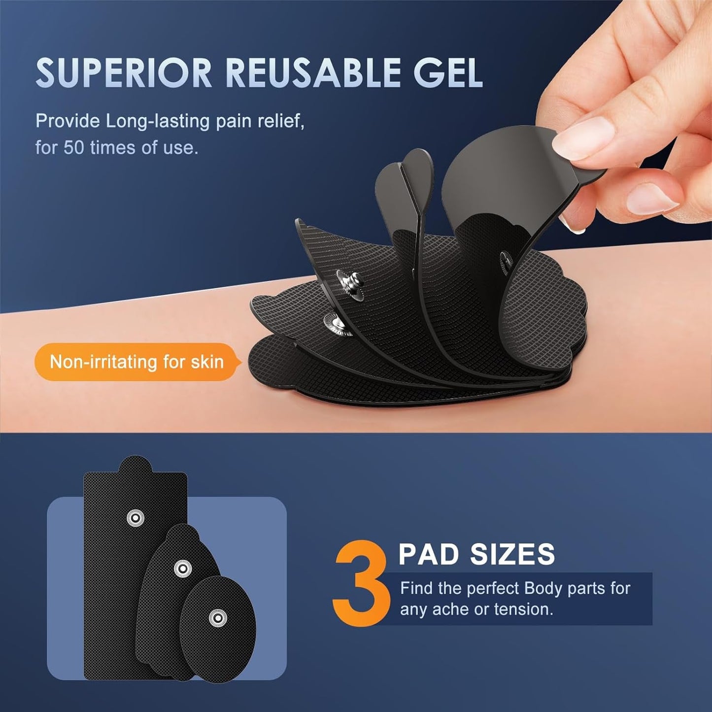 TENS Unit Muscle Stimulator, EMS Massager Machine, Dual Channel Electronic Pulse Physical Therapy Machine for Back Pain Relief, Shoulder Recovery, Muscle Relaxation, 24 Modes,10 TENS Unit Pads,Black